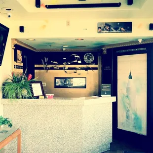 nicely decorated main entrance