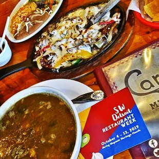 Steak Fajitas OMG with Carne Jugo WOW Wonderful