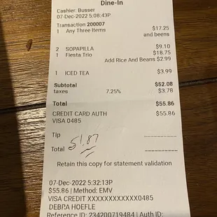 Actual prices vs website prices