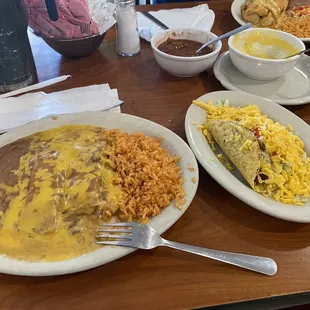 Cheese Enchilada #9 special