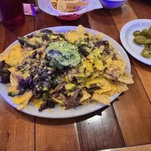 Fajitas nachos