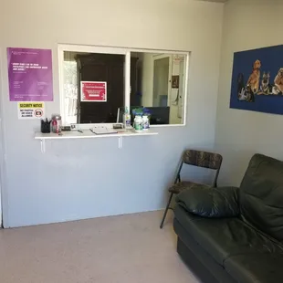 Lobby at Camino Verde Pet Resort