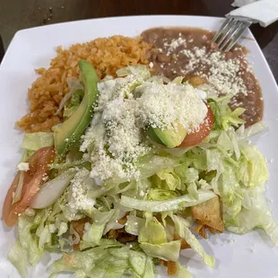 Chicken flautas. Best I&apos;ve ever had!!