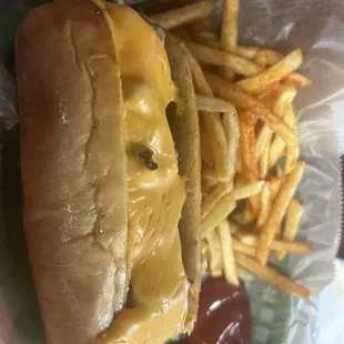 Williamson Philly cheese steak