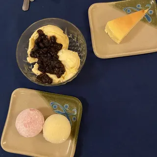 Vanilla Ice Cream With Azuki Beans