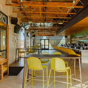 Bright inside atmosphere