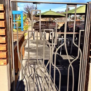 Another photo of our patio.