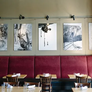 Photos of the great climbers.