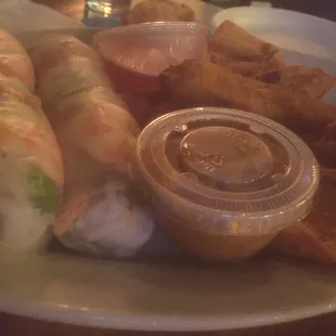 Sawatdee sampler: Satay is too bitter, too thick, too dark &amp; too bland. Missing coconut milk?