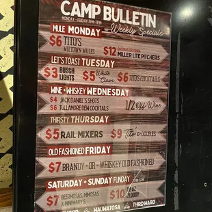 weekly deals