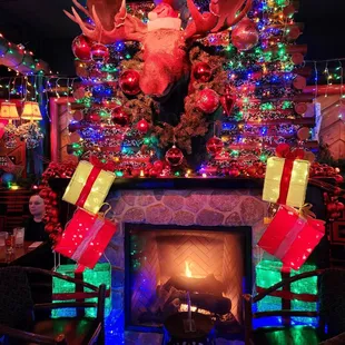 So festive! They've transformed into #santacamp