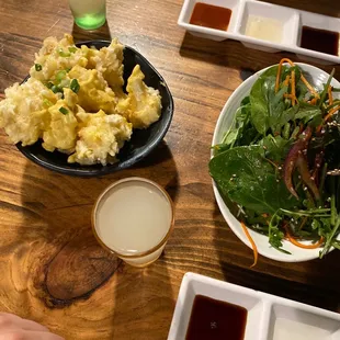 Cauliflower Camp Salad Soju cocktail!