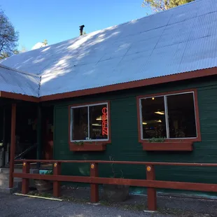 New paint on Camp Connell, we're making improvements, come on in!