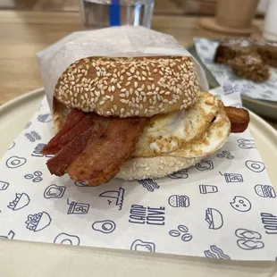 Breakfast sandwich no cheese