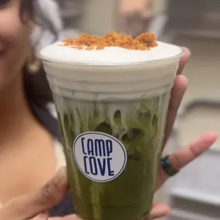 Honeycomb Matcha