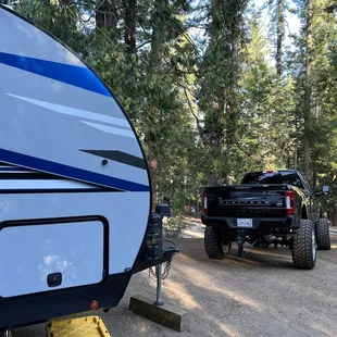 Setting up at Campsite #103