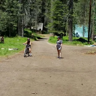 Learn how to ride a mountain bike