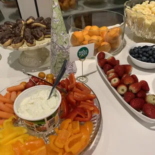 Some of the wonderful spread