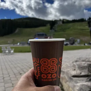 Coffee with a view