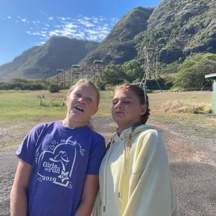 My children before day camp