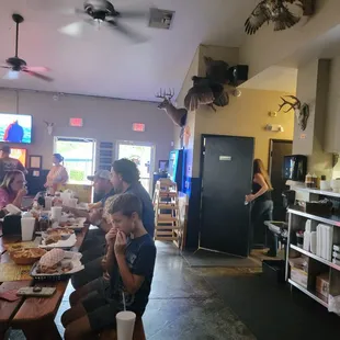 Dining and waitstaff area