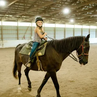 We offer Horse Camp at YMCA Camp Kern!