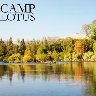 Downstream view from Camp Lotus beach