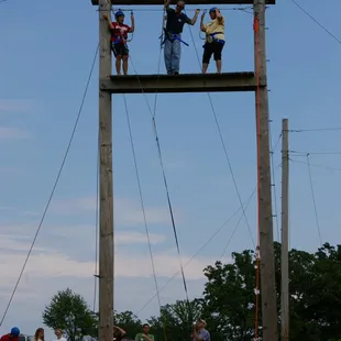 Triple Zip Line