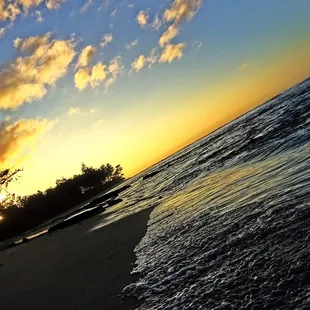 Sunset over Mokuleia