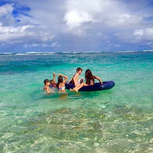 Wonderful Camp site and accommodations. The staff is the best! Swim in pristine waters.