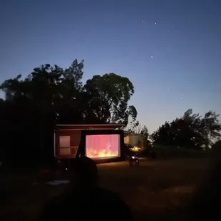 Outdoor movie