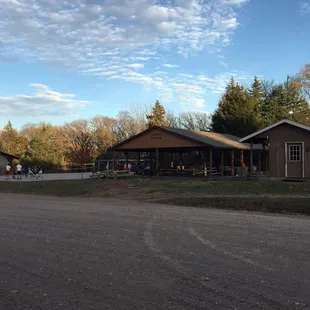 Games Pavilion and athletic court
