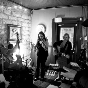 Open Bluegrass Jam the first Sunday of the month.