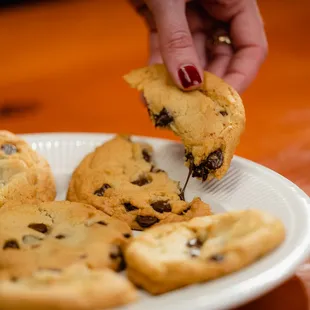 Camp Ti&apos;s famous chocolate chip cookies