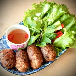 Delicious Hanoi Crab Eggrolls...