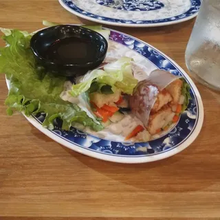 Shrimp Toast Spring Rolls