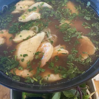 Prawns & Basa Pho Broth
