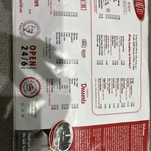 What a menu, and I see that goetta is available now!