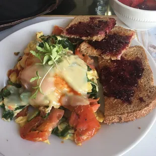 Spinach Smoked Salmon