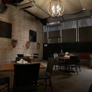 Outside patio