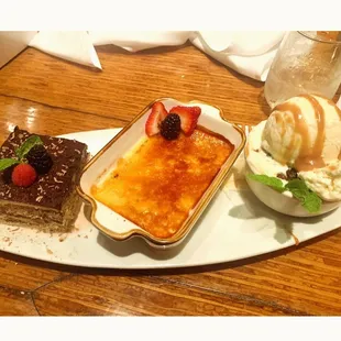 Dessert Trio soooooooo good