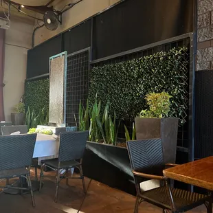 Patio seating
