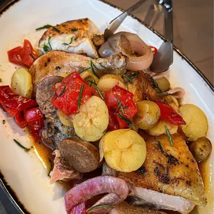 Roasted chicken - amazing sauce