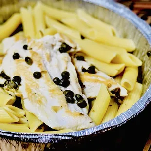 LOVE LOVE LOVE! Chicken Piccata Rules! Next time moi will ask 4 spegetti! LOVE Chicken Piccata w/Spegetti! YUM YUM YUM :)...