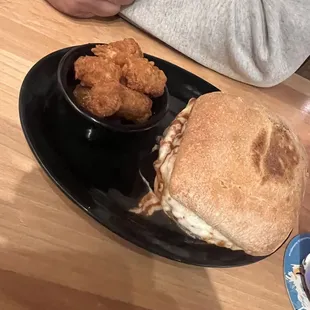 Chicken Parmesan Sandwhich