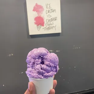 Lavender Ice Cream
