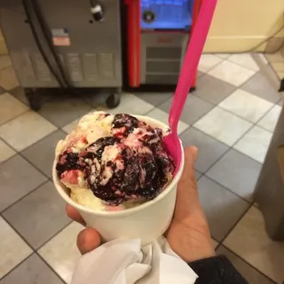 Marble Black Raspberry Milkshake