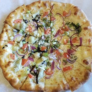 Gourmet Vegetarian Pizza