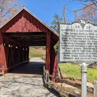 Campbell's Covered Bridge, Landrum SC