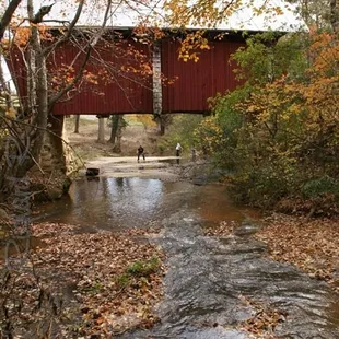 The boys had a blast exploring the bridge and all the surroundings!